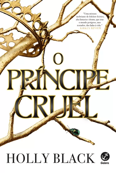 Foto da capa do livro "O Príncipe Cruel" de Holly Black recomendado para adolescentes pelo booktok