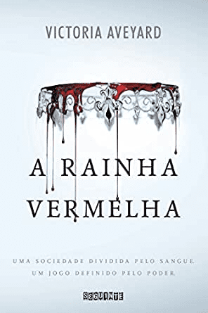 Foto da capa do livro "Rainha Vermelha"de Victoria Aveyard recomendado para adolescentes pelo booktok